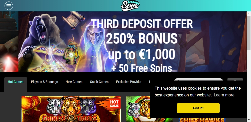 Spin Madness Casino
